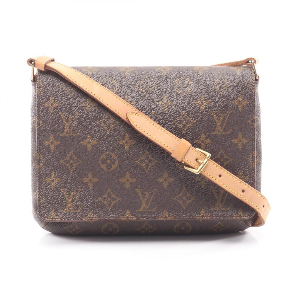 Louis Vuitton Musette Tango Short Strap Shoulder Bag Canvas Leather Monogram